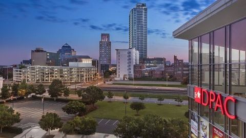 W XYZ bar at ALoft Durham Downtown