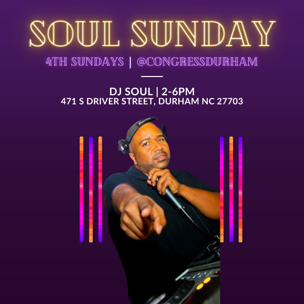 Soul Sunday w DJ Soul Discover Durham