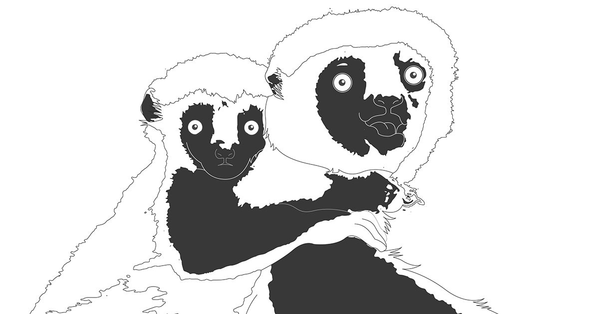 jackie coloring page transparent png zoboomafoo